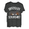 Dackel Offizielles Schlafshirt Dachshund Hund Teckel T-Shirt