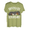 Dackel Offizielles Schlafshirt Dachshund Hund Teckel T-Shirt