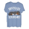 Dackel Offizielles Schlafshirt Dachshund Hund Teckel T-Shirt