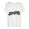 Dackel Offizielles Schlafshirt Dachshund Hund Teckel T-Shirt