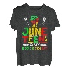Der 19. Juni ist mein Unabhängigkeitsmonat für die Geschichte der afrikanischen Schwarzen T-Shirt
