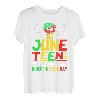Der 19. Juni ist mein Unabhängigkeitsmonat für die Geschichte der afrikanischen Schwarzen T-Shirt