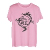 DRACHE Kenji Japanische Schriftzeichen Samurai Alte Schrift T-Shirt