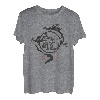 DRACHE Kenji Japanische Schriftzeichen Samurai Alte Schrift T-Shirt