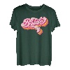 Retro 70er Jahre Future Bride Bachelorette Braut Party Verlobung T-Shirt