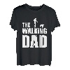 The Walking Dad Französische Bulldogge Besitzer Hund Geschenk T-Shirt