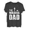 The Walking Dad Französische Bulldogge Besitzer Hund Geschenk T-Shirt