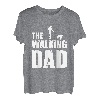 The Walking Dad Französische Bulldogge Besitzer Hund Geschenk T-Shirt