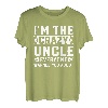 I'm the crazy oncle every warned out, Best Uncle T-Shirt