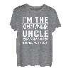 I'm the crazy oncle every warned out, Best Uncle T-Shirt
