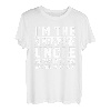I'm the crazy oncle every warned out, Best Uncle T-Shirt