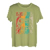 Level Papa Freigeschaltet Papa Ankündigung 2023 Gamer T-Shirt