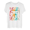 Level Papa Freigeschaltet Papa Ankündigung 2023 Gamer T-Shirt