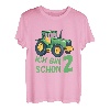 Kinder Traktor Kinder 2. Geburtstag Trecker 2 Jahre Mädchen Junge T-Shirt