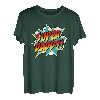 Herren Super Daddy Comic Book Superheld Vatertag T-Shirt