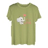 Papina Dochka Papas Tochter auf Russisch Elefant Russland T-Shirt