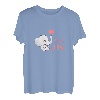 Papina Dochka Papas Tochter auf Russisch Elefant Russland T-Shirt