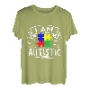 Ich bin autistisch Autismus Spruch Englisch T-Shirt