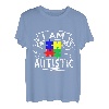 Ich bin autistisch Autismus Spruch Englisch T-Shirt