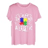 Ich bin autistisch Autismus Spruch Englisch T-Shirt