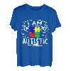Ich bin autistisch Autismus Spruch Englisch T-Shirt