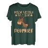 Mein Leben ist ein Ponyhof Pferdefreunde Reitsport Reiten T-Shirt