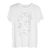 Retro-Hipster-Geschenk, lustiges Weihnachtsmann-Geschenk, Where My Ho's At T-Shirt