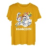 Papacorn Bodybuilder Vater Tochter Partnerlook Einhorn T-Shirt
