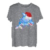 Delphin Weihnachts-Rentiergeweih Xmas T-Shirt