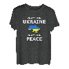 Pray for Ukraine Peace Ukraine Flagge T-Shirt