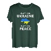 Pray for Ukraine Peace Ukraine Flagge T-Shirt