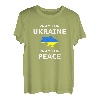 Pray for Ukraine Peace Ukraine Flagge T-Shirt