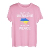 Pray for Ukraine Peace Ukraine Flagge T-Shirt