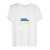Pray for Ukraine Peace Ukraine Flagge T-Shirt