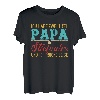 Zwei Titel Papa und Stiefpapa und rocke beide Stiefvater T-Shirt