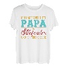 Zwei Titel Papa und Stiefpapa und rocke beide Stiefvater T-Shirt