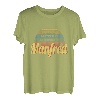 Vorname Name Manfred Personalisiertes Geburtstagsgeschenk T-Shirt