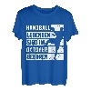 Handball Legenden sind im Oktober geboren Jungs Geburtstag T-Shirt