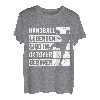 Handball Legenden sind im Oktober geboren Jungs Geburtstag T-Shirt