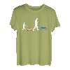 Rasenmäher Gärtner Vater Sohn Rasen Garten Hobbygärtner T-Shirt