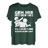 Geh mir aus dem Weg du unnötiger Sozialkontakt lustig T-Shirt