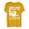 Geh mir aus dem Weg du unnötiger Sozialkontakt lustig T-Shirt
