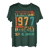 46.Geburtstag Retro Vintage Sunset Legendär Jahrgang 1977 T-Shirt
