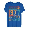 46.Geburtstag Retro Vintage Sunset Legendär Jahrgang 1977 T-Shirt