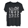 Wenn es um 1-8-4-3-6-5-7-2 geht, zählen Sie mich in der V8 Car Guy Garage T-Shirt