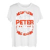 Herren Peter Name Vorname Namenstag Am 7. Tag schuf Gott den Peter T-Shirt
