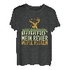 Lustiges Hirsch Geschenk zur Jagd Jäger T-Shirt