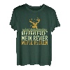 Lustiges Hirsch Geschenk zur Jagd Jäger T-Shirt