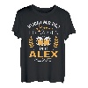 Alex Name Geschenk-Idee Geburtstag Lustiger Spruch T-Shirt