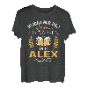 Alex Name Geschenk-Idee Geburtstag Lustiger Spruch T-Shirt